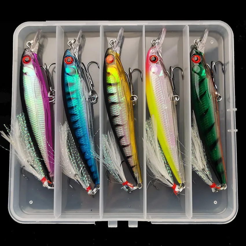 Laser 3D Eyes Bionic Minnow Fi - đánh giá và giá Fishing Lure