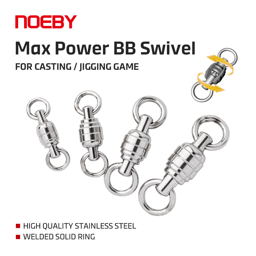 NOEBY Max Power BB Swivel High - đánh giá và giá Fishing Equipment Tools