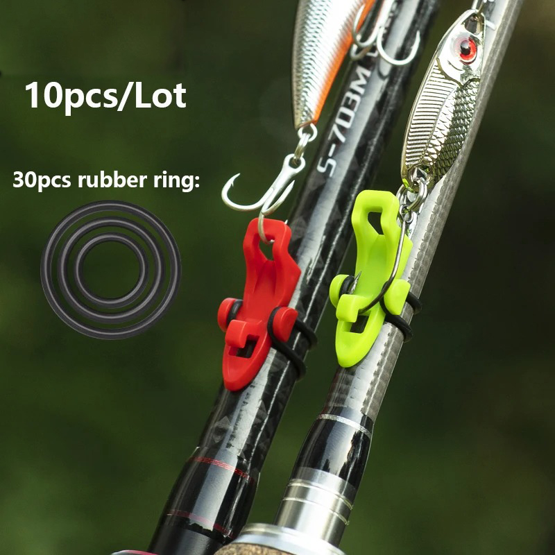 1-10pcs Fishing Rod Pole Hook  - đánh giá và giá Fishing Equipment Tools