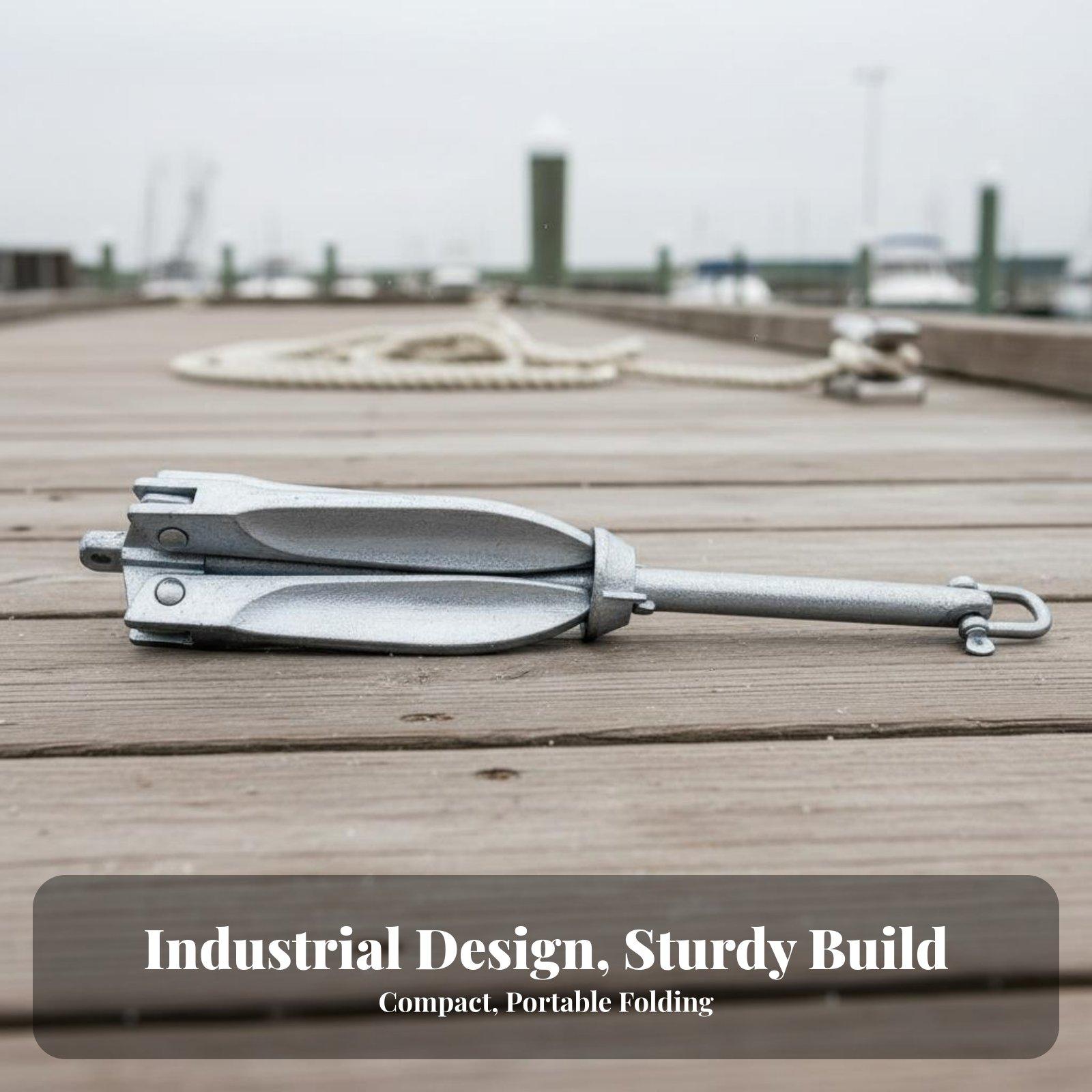 Carbon Steel Boat Anchor Porta - đánh giá và giá Fishing Equipment Jet