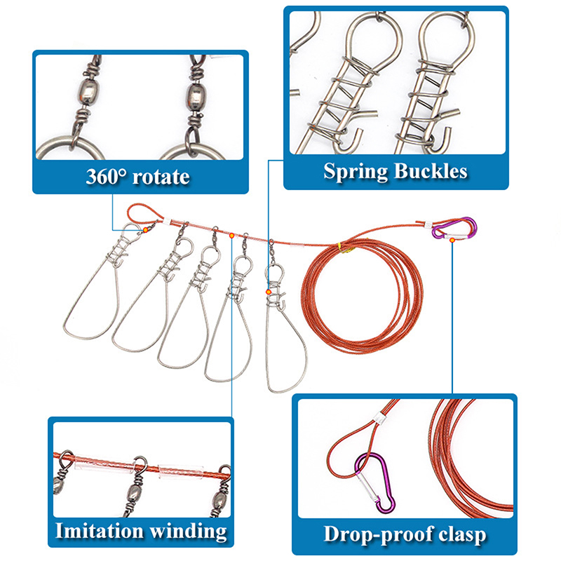 New【Stainless Steel Fishing Lo - đánh giá và giá Fishing Equipment Tools