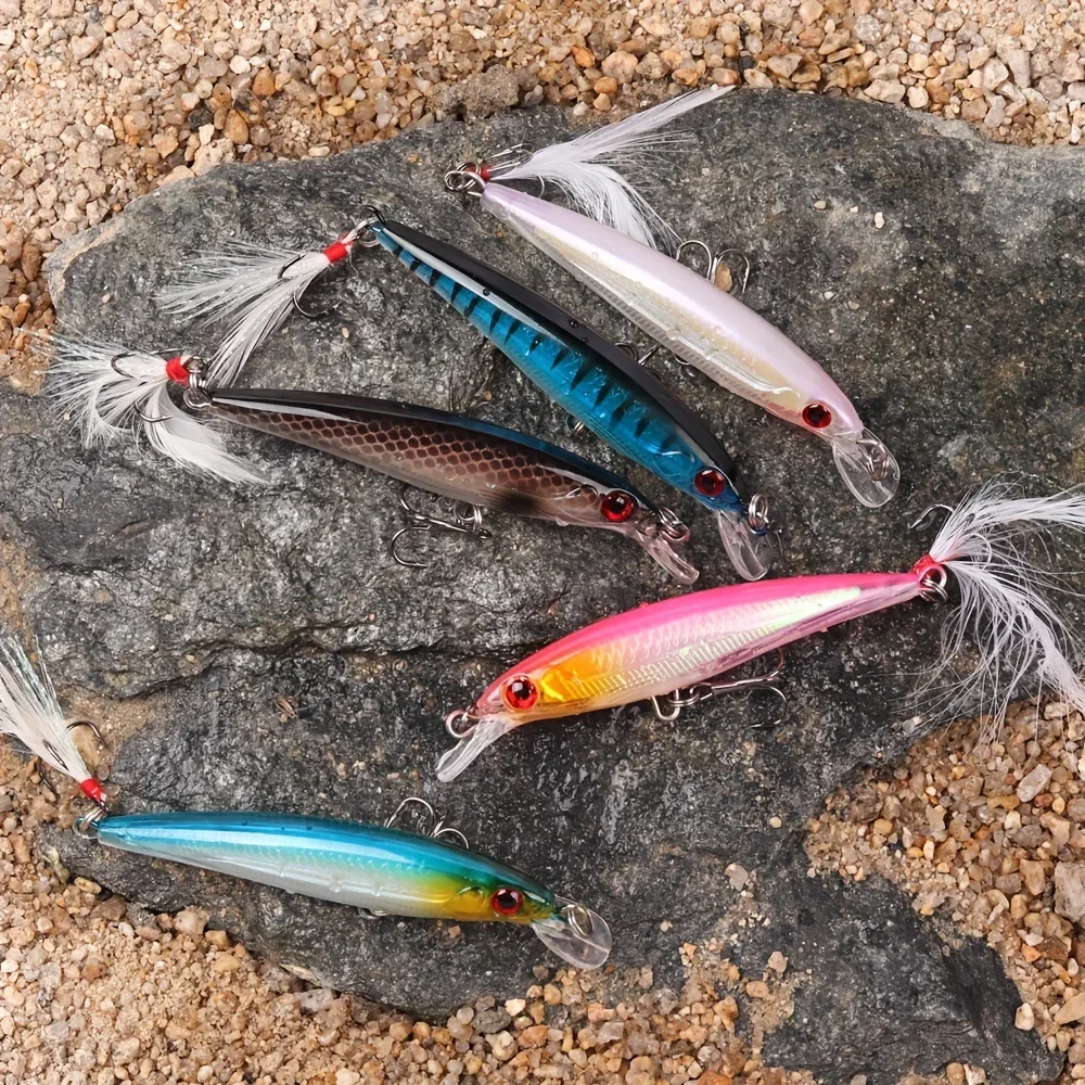 5pcs/box Laser 3D Eyes Bionic  - đánh giá và giá Fishing Lure