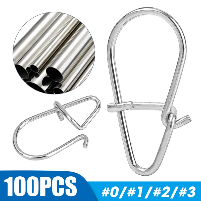100PCS Stainless Steel Fishing - đánh giá và giá Fishing Equipment Tools